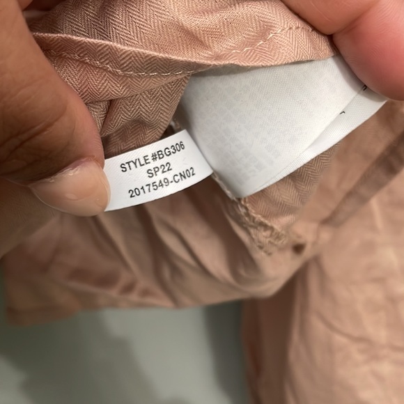 NWT J.Crew Top 12 Cinched Waist Herringbone Cotton Prairie BG306 - Picture 8 of 11